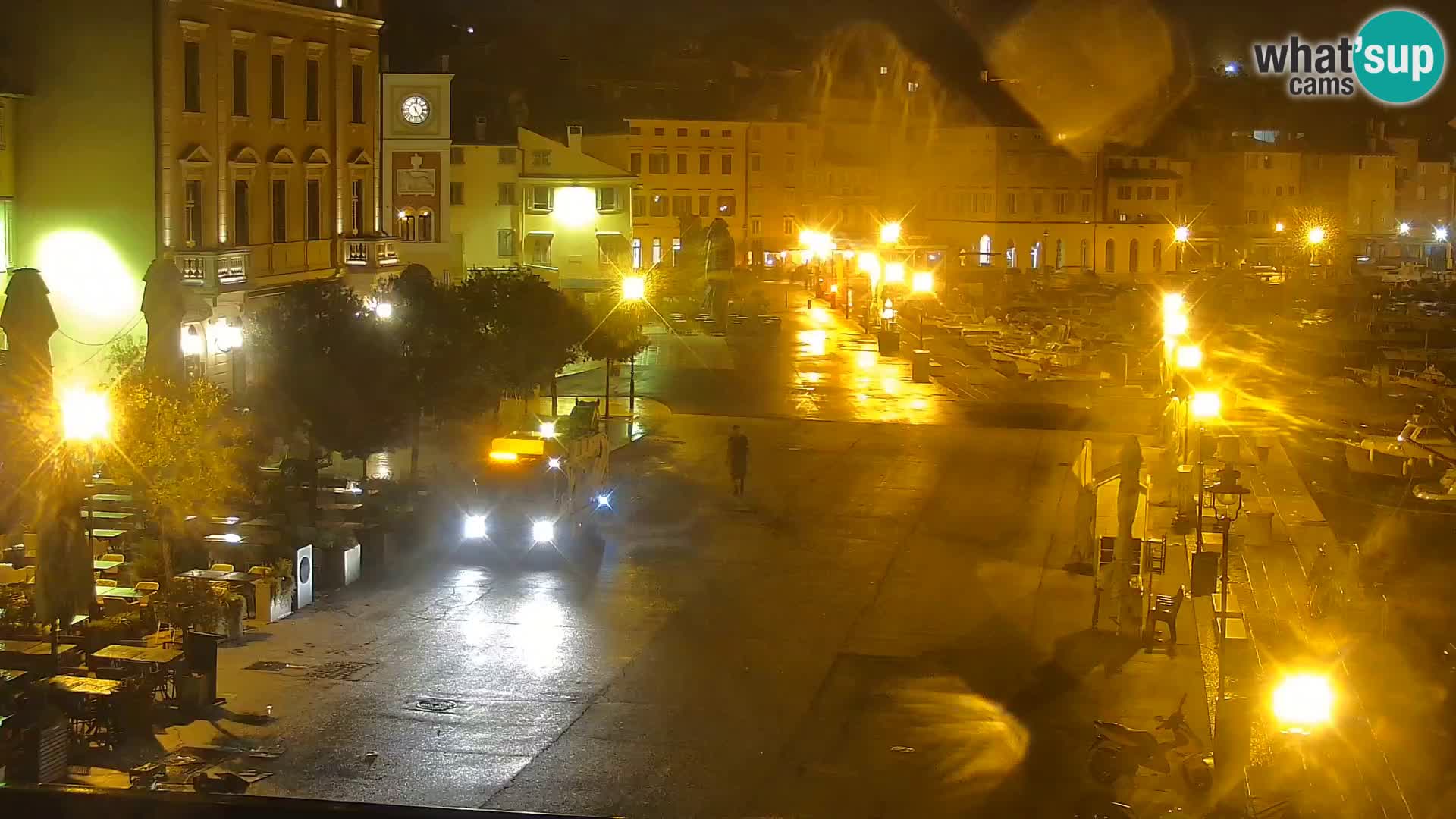 Promenade e marina a Rovinj