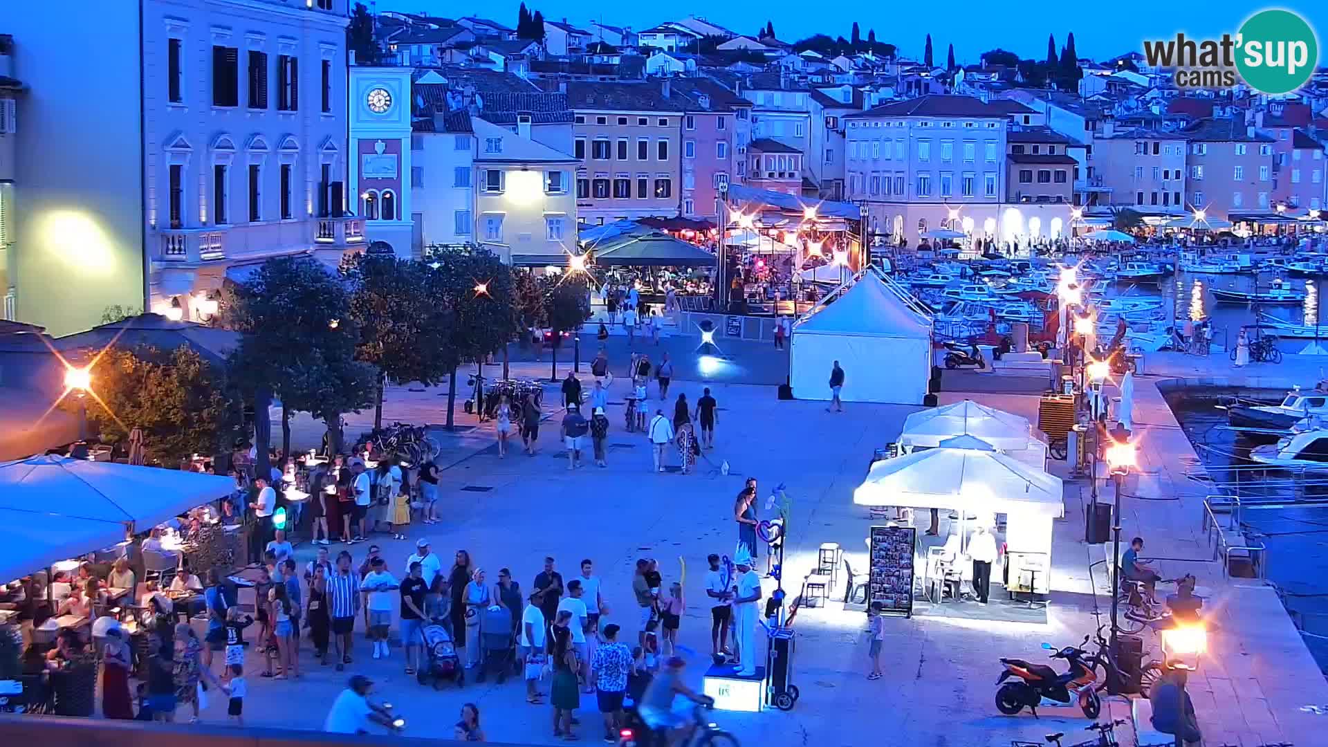 Webcam Rovigno marina | Lungomare | Rovinj Croazia