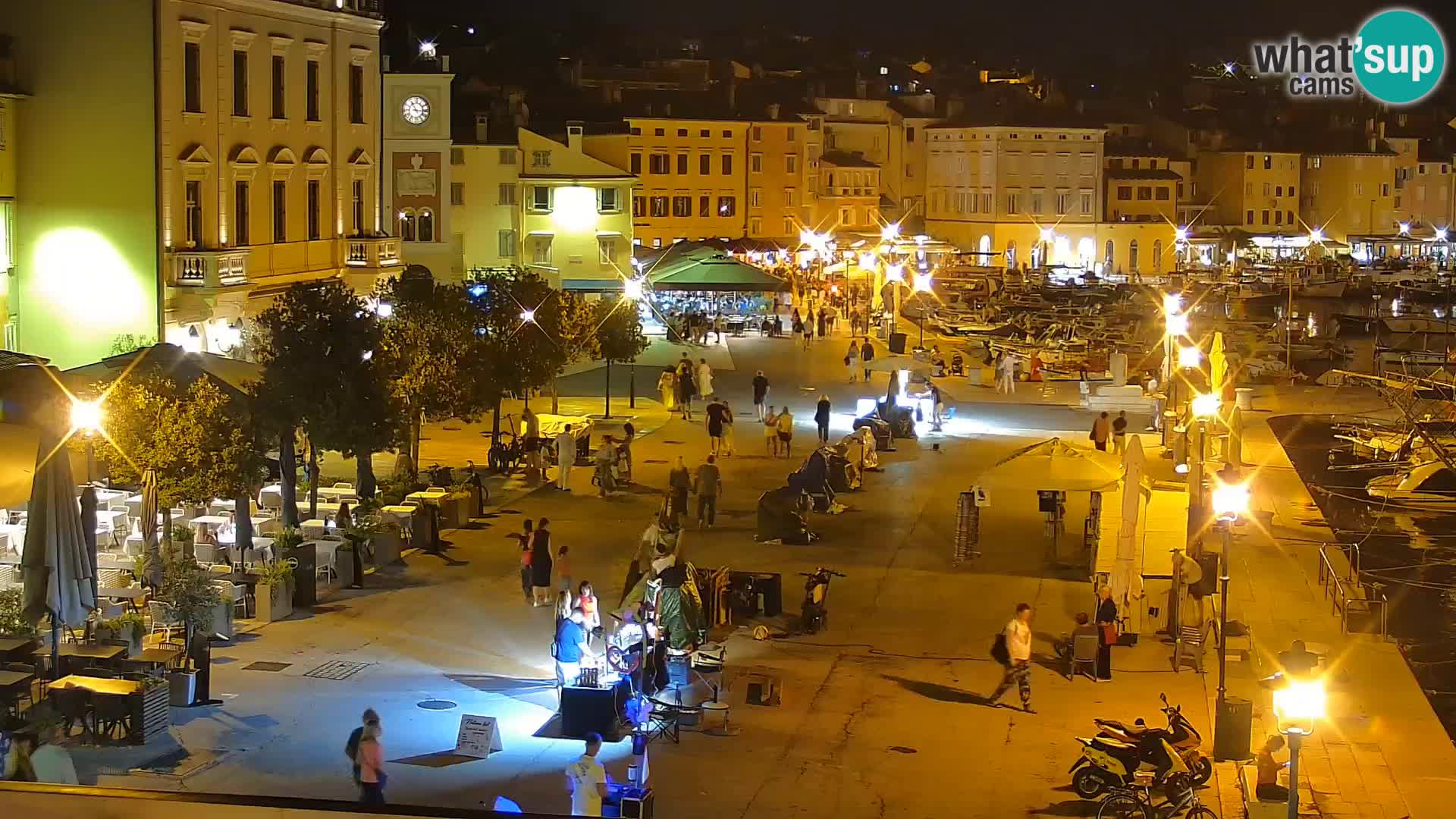 Webcam Rovigno marina | Lungomare | Rovinj Croazia