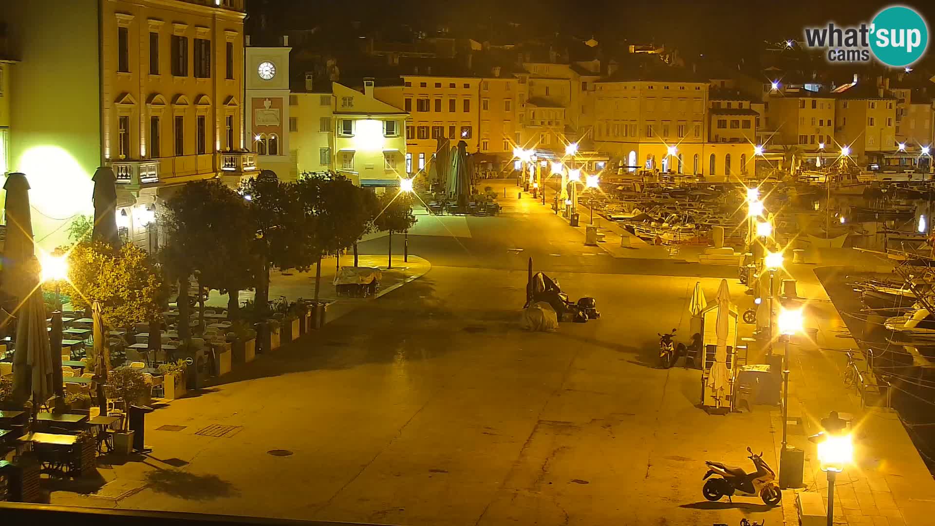 Rovinj webcam promenade and marina – Istria – Croatia