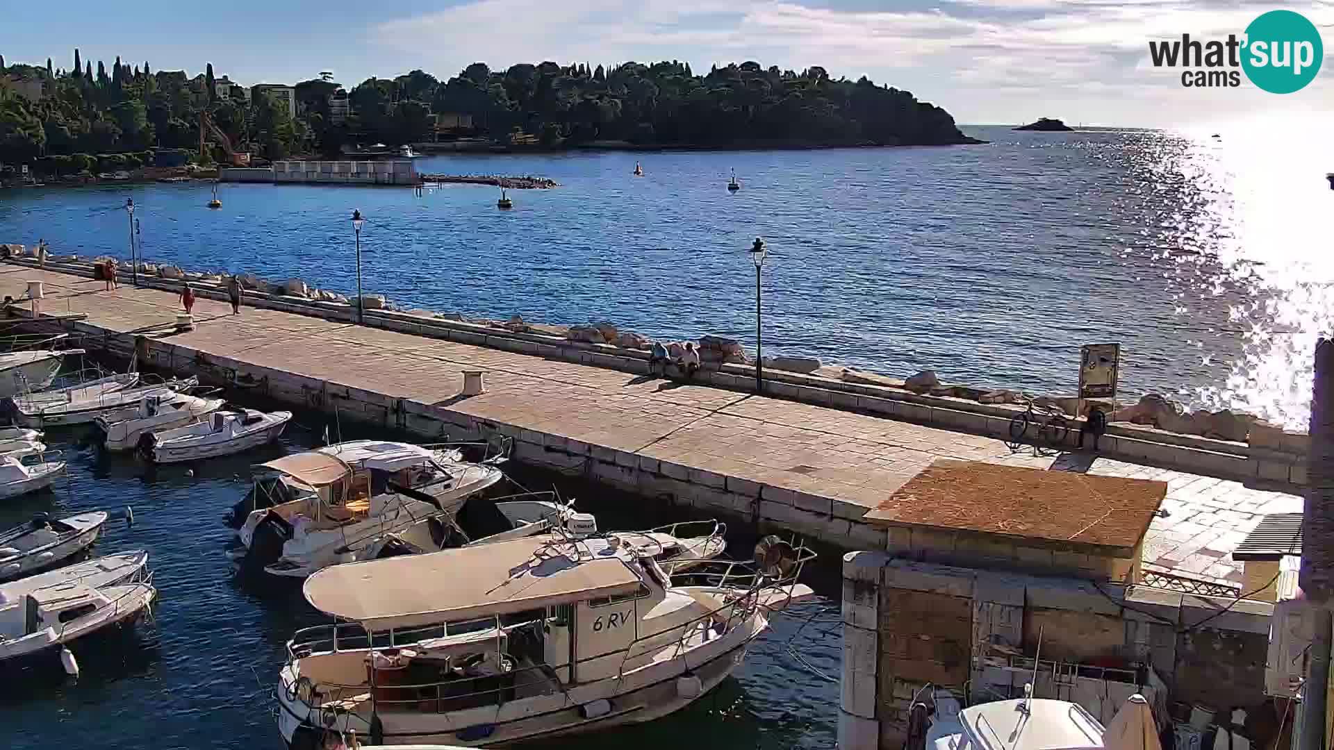 Promenada i marina u Rovinju
