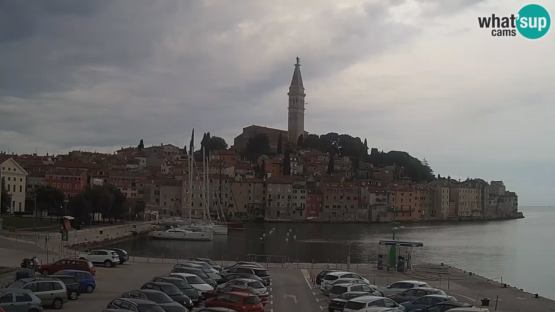 Webcam Rovinj – panorama of city