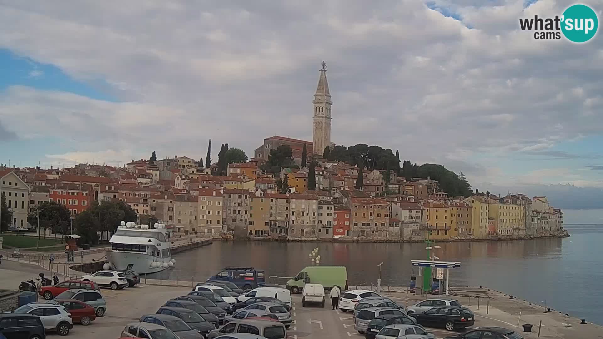 Webcam Rovinj – panorama of city