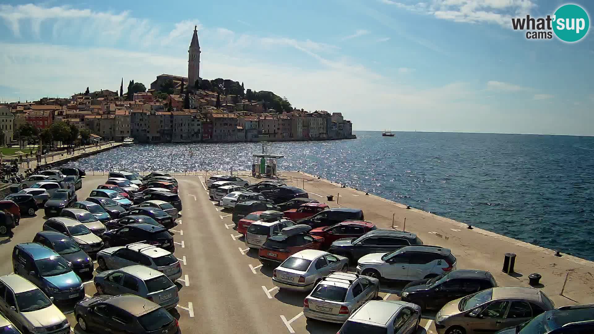 Webcam Rovinj – panorama de la ciudad