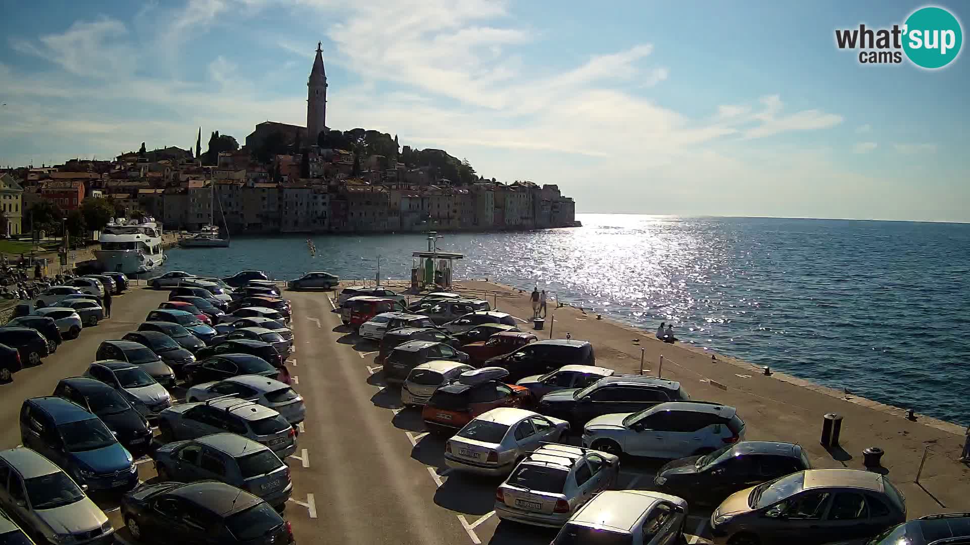 Webcam Rovinj – panorama of city – Istria – Croatia