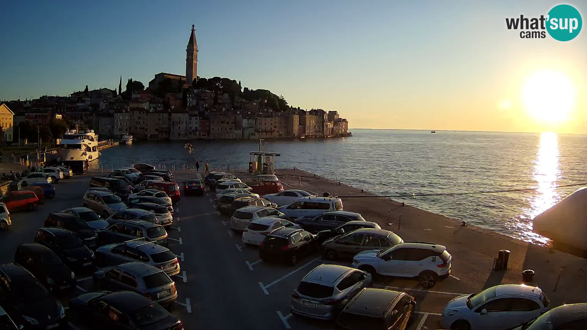 Web kamera Rovinj – panorama grada