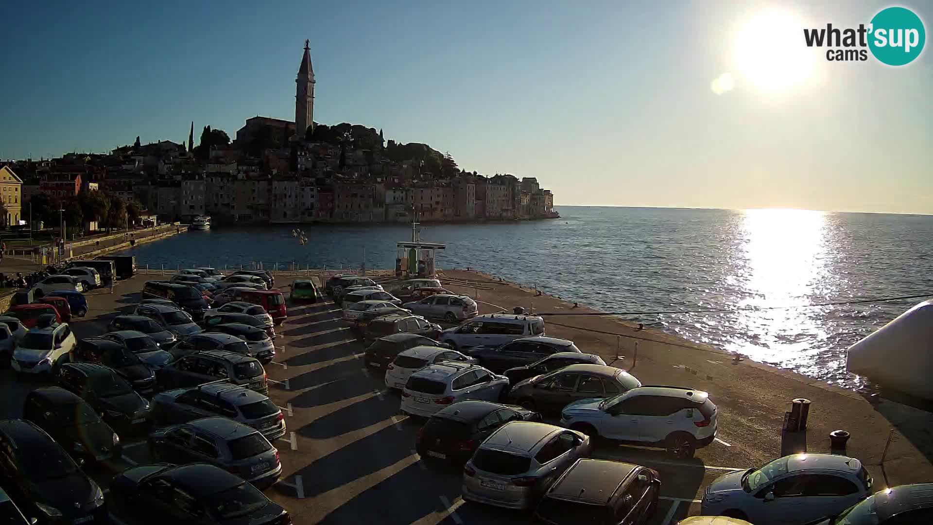 Webcam live Rovinj – panorama de la ville