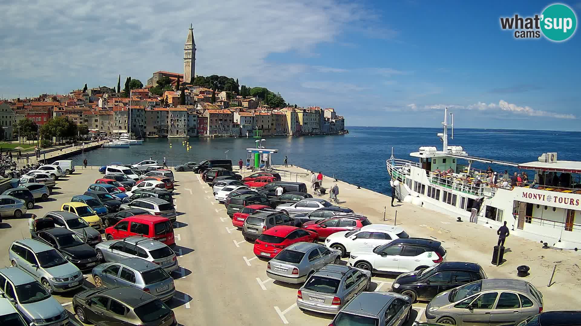 ROVINJ WEBCAM panorama of city – Istria – Croatia
