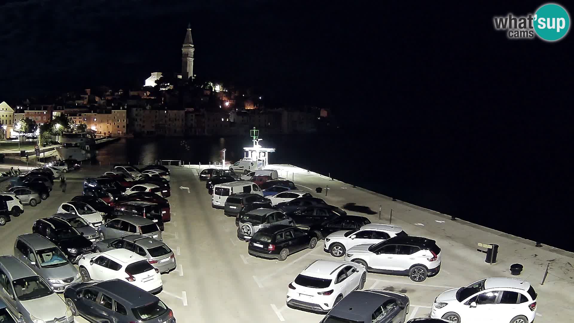 Spletna kamera Rovinj panorama mesta