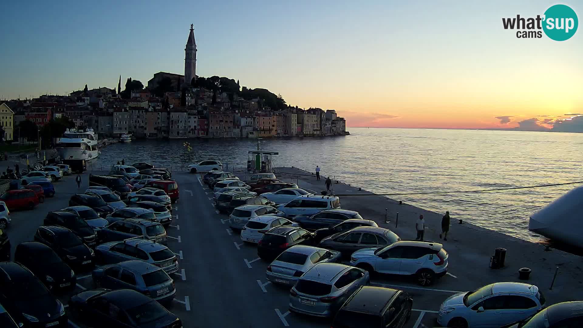 ROVINJ WEBCAM panorama of city – Istria – Croatia