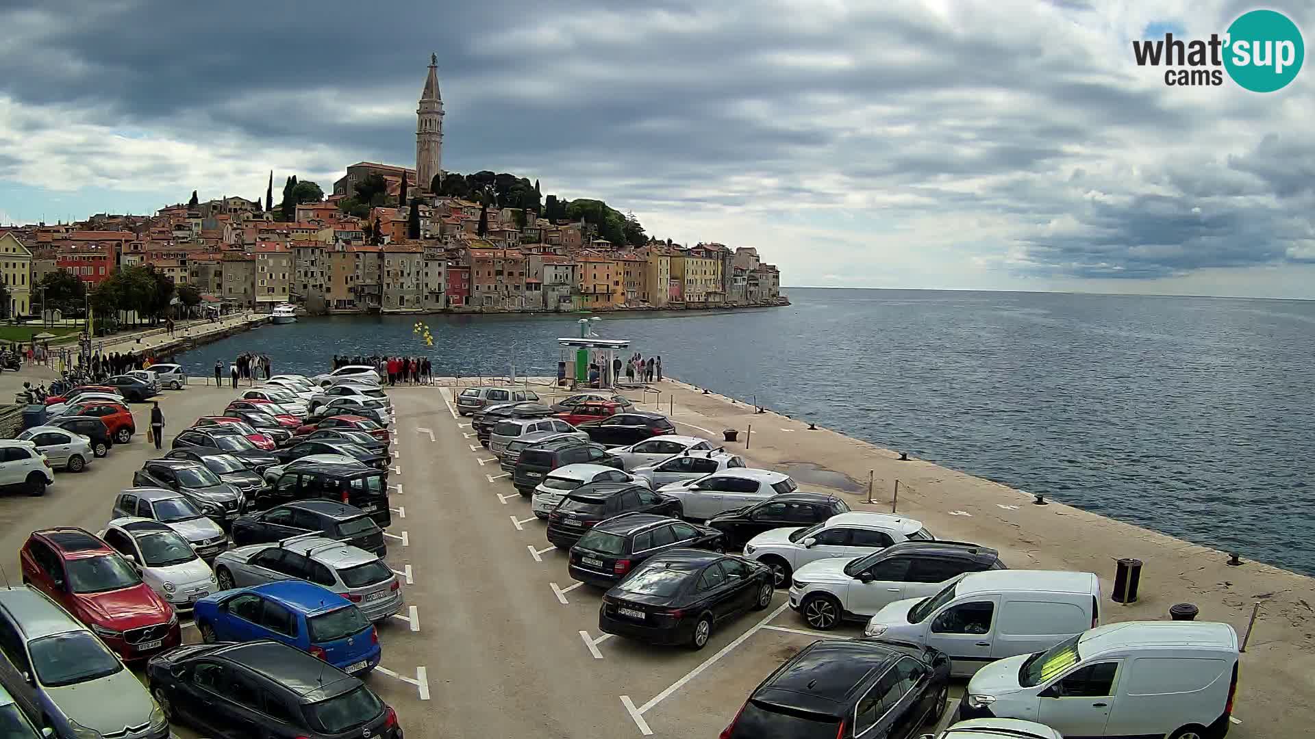 Webcam Rovinj – panorama of city – Istria – Croatia
