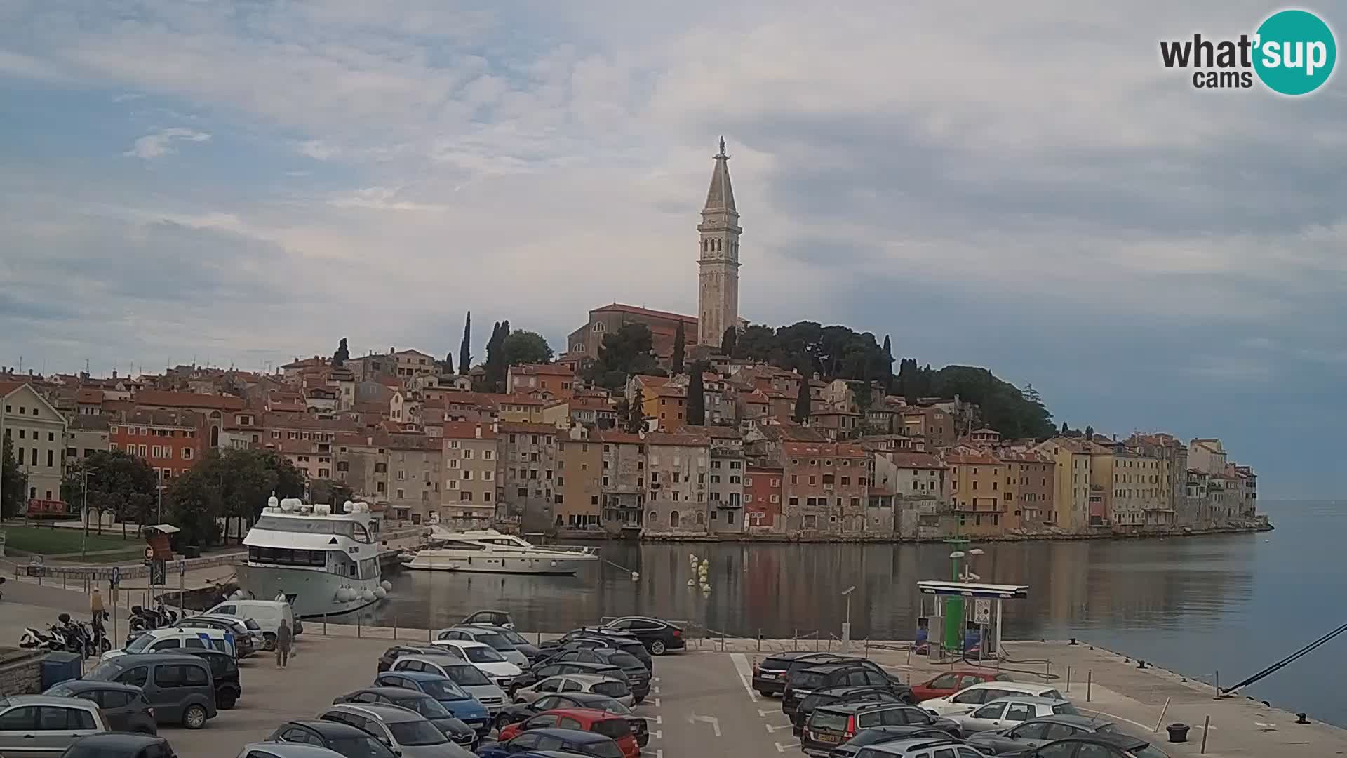 Webcam Rovinj – panorama de la ciudad