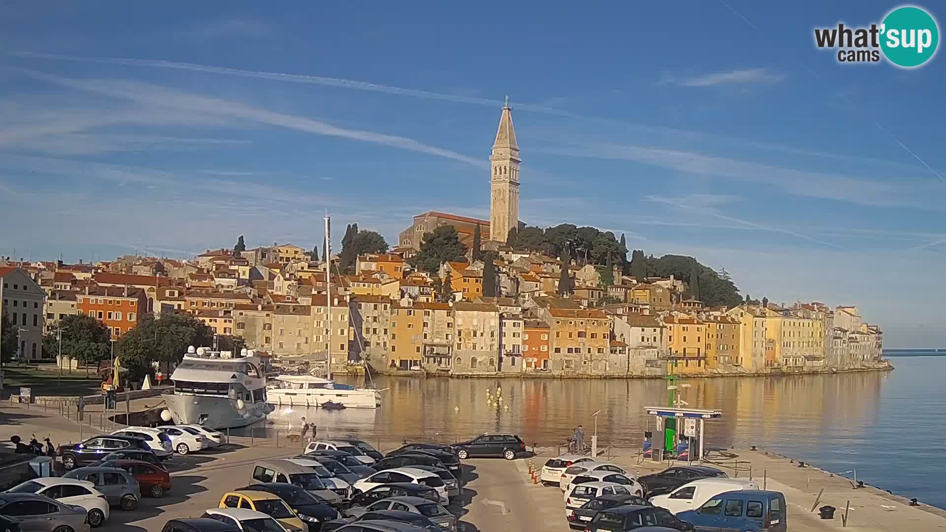 ROVINJ WEBCAM panorama of city – Istria – Croatia