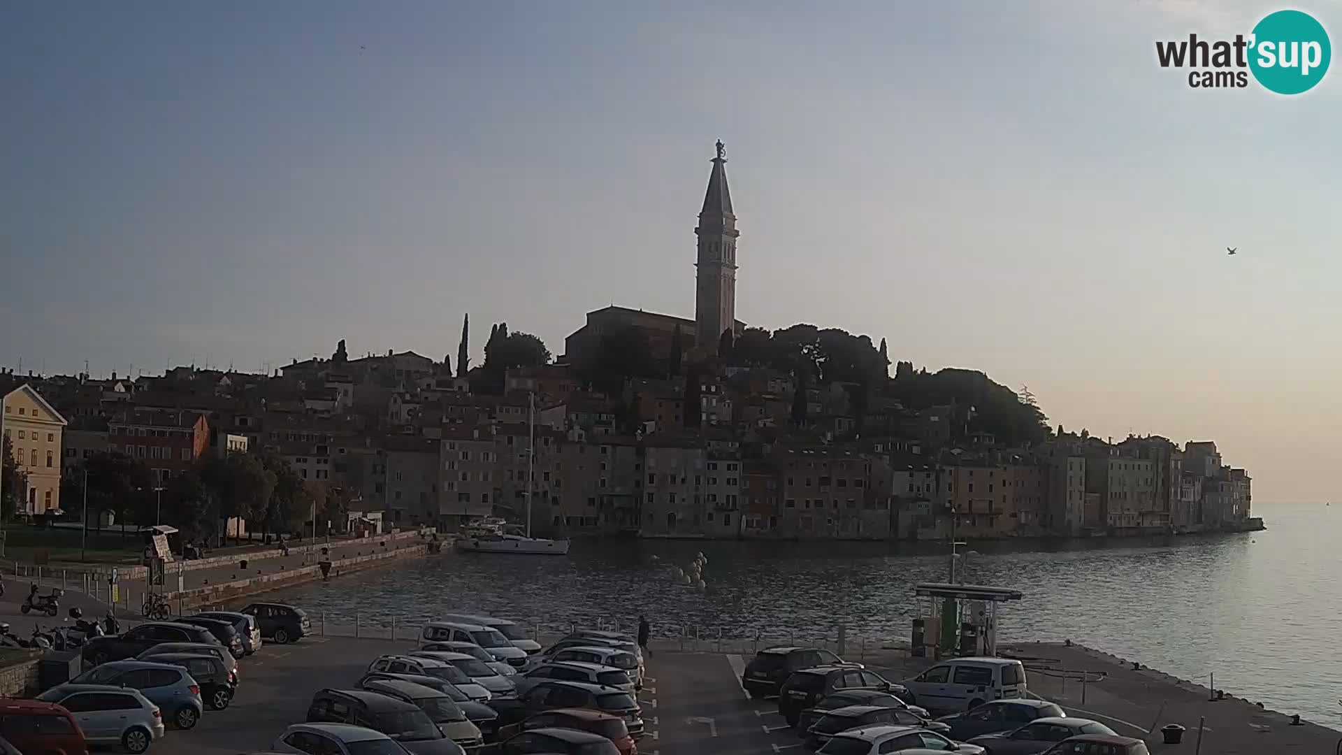 Spletna kamera Rovinj panorama mesta