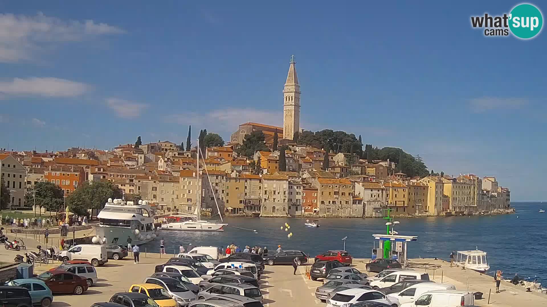 ROVINJ WEBCAM panorama of city – Istria – Croatia