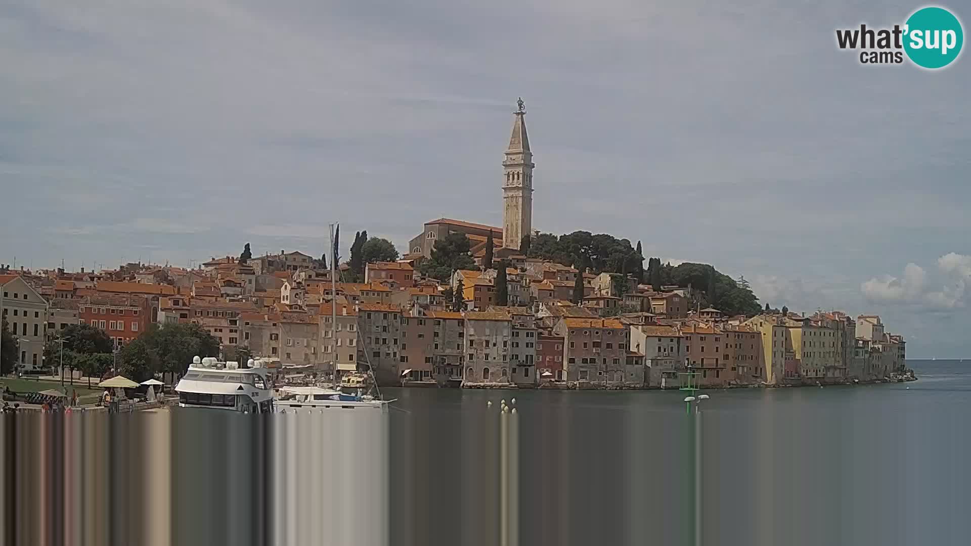 Web kamera Rovinj – panorama grada