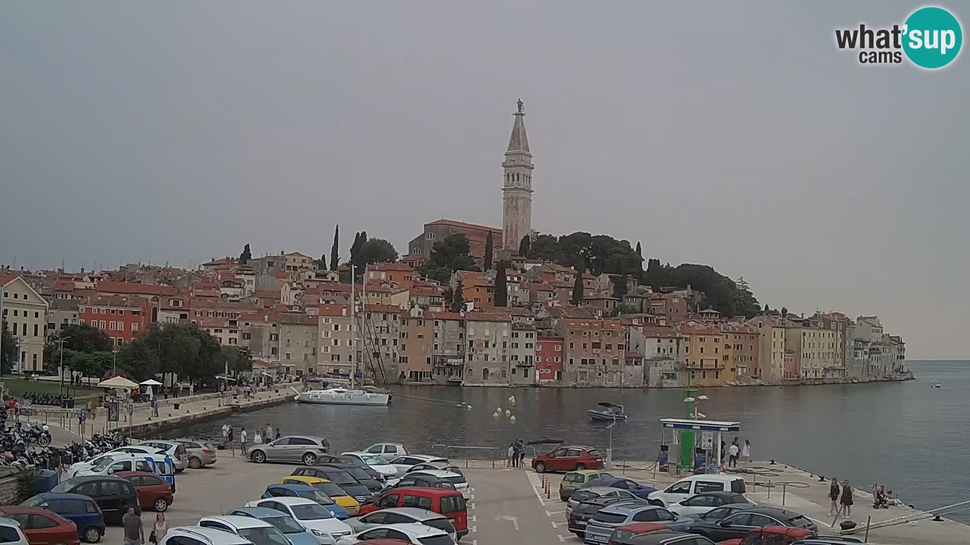 Webcam Rovinj – panorama of city – Istria – Croatia