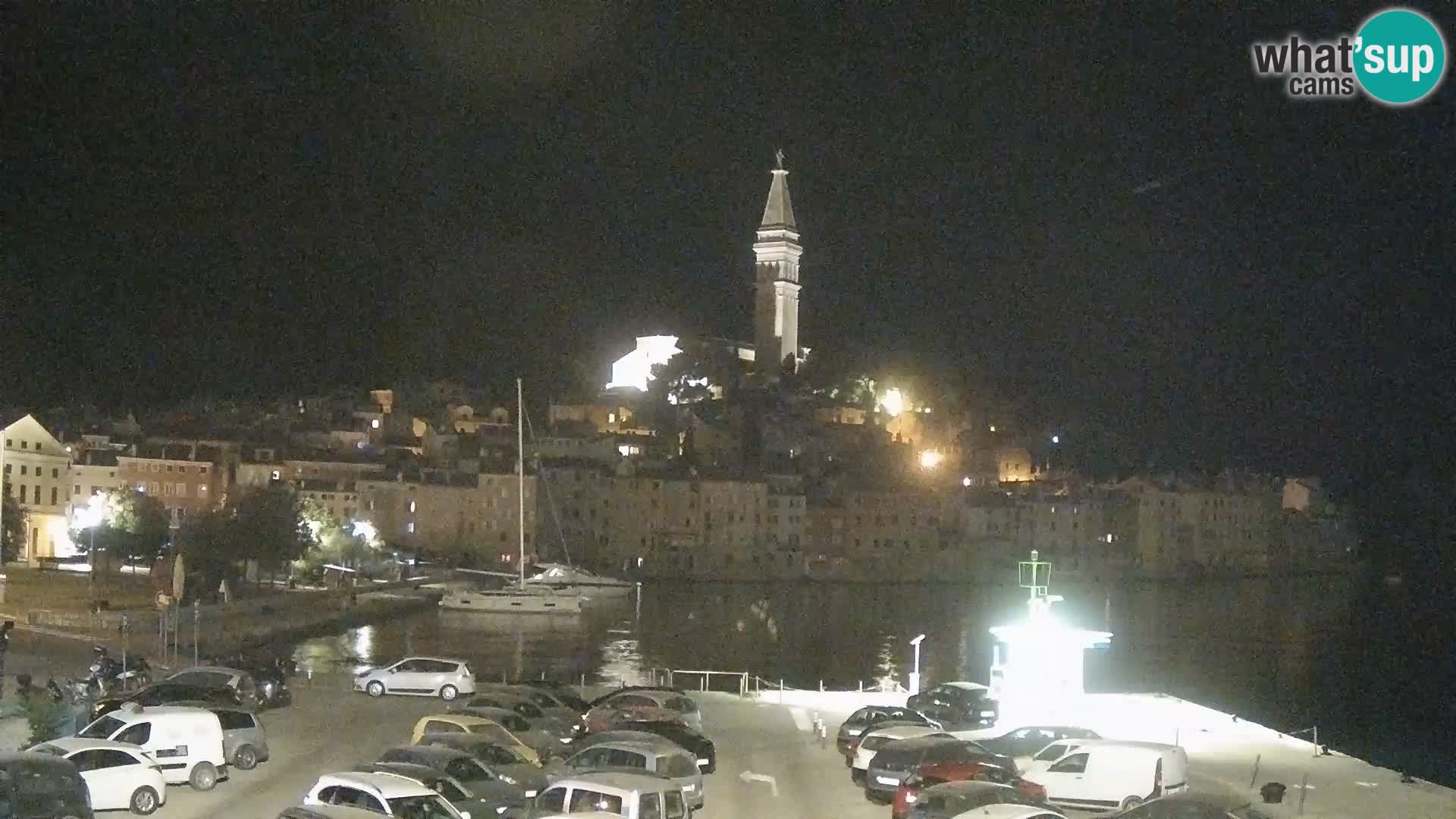 Webcam live Rovinj – panorama de la ville