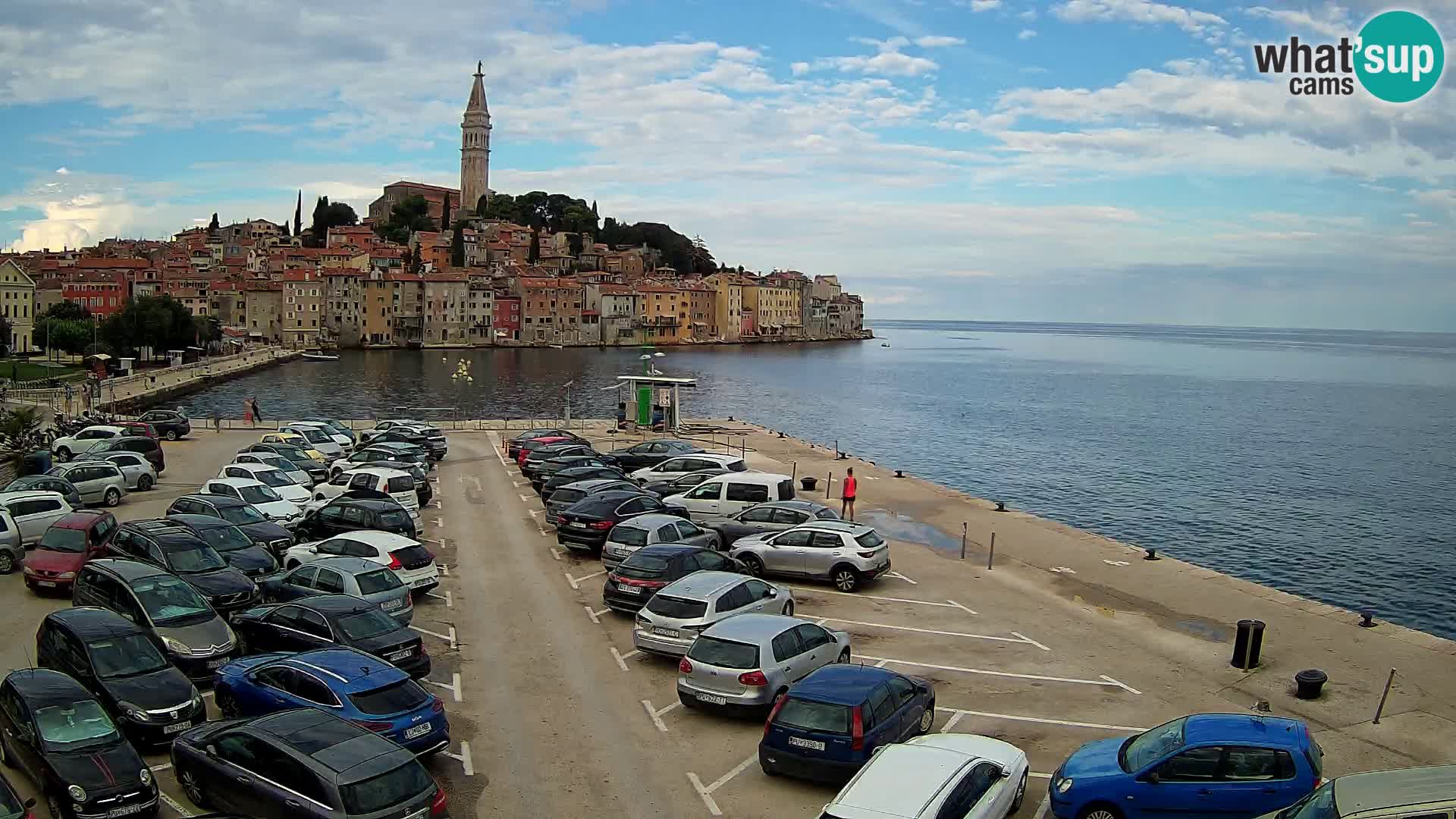 Webcam Rovinj – panorama de la ciudad