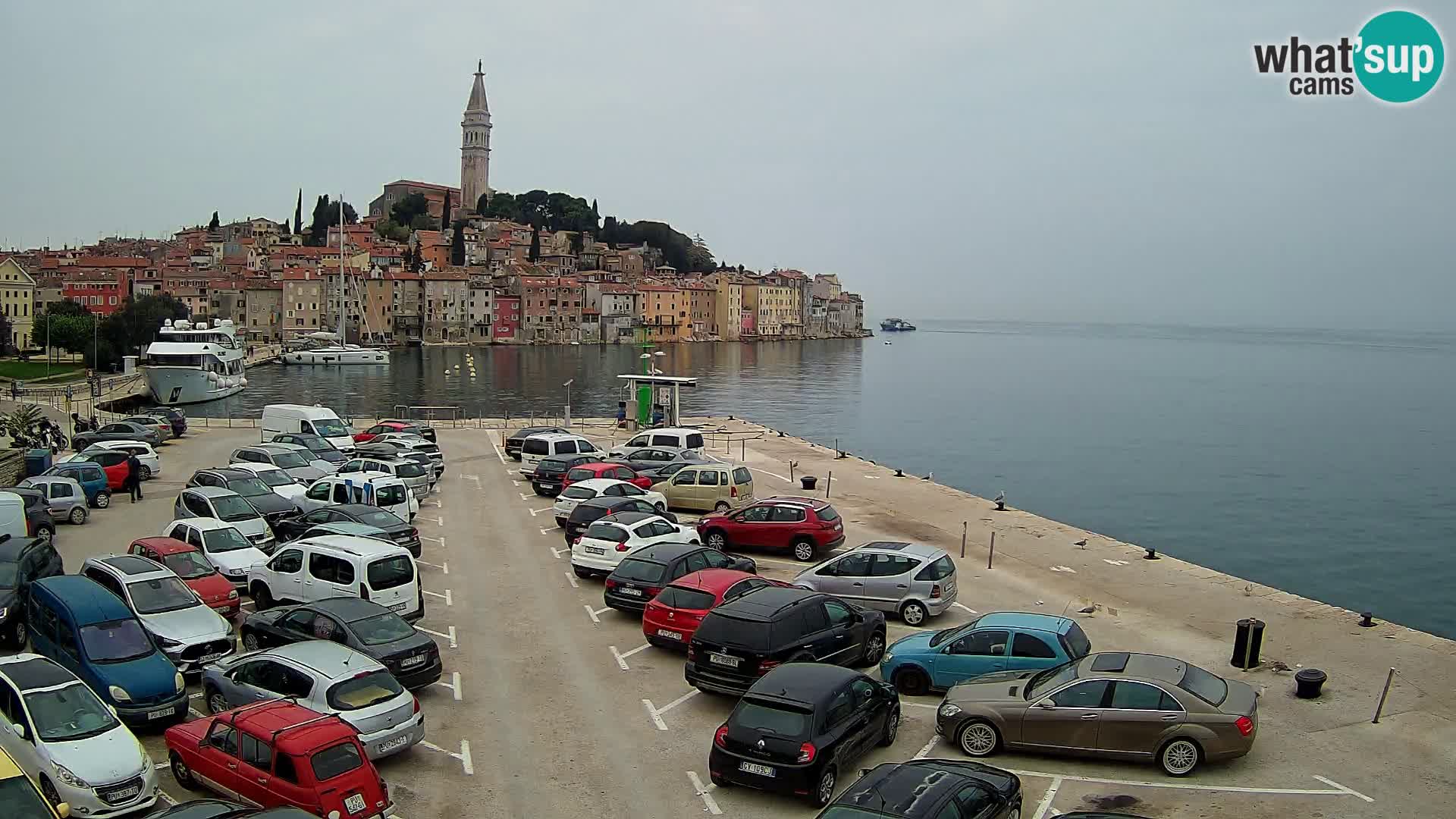 Webcam Rovinj – panorama de la ciudad