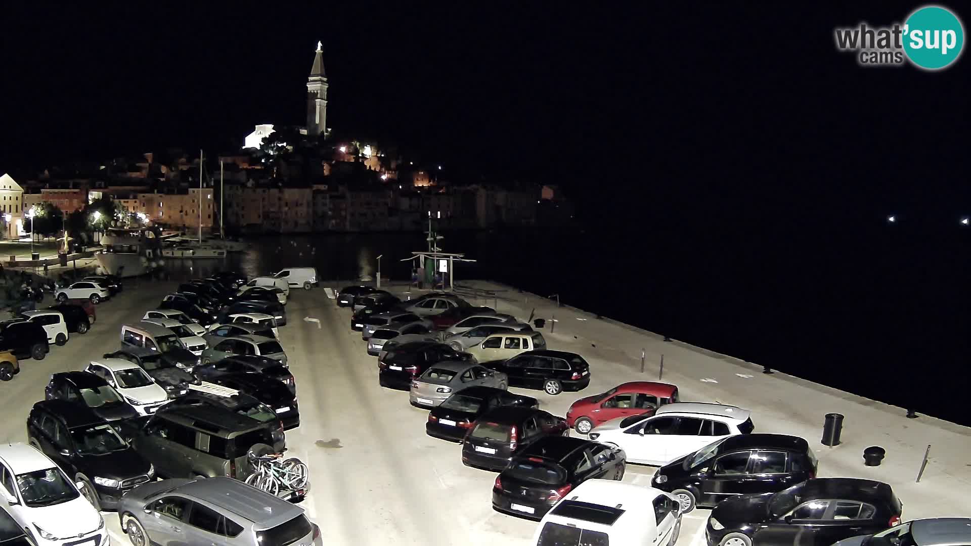 Webcam live Rovinj – panorama de la ville