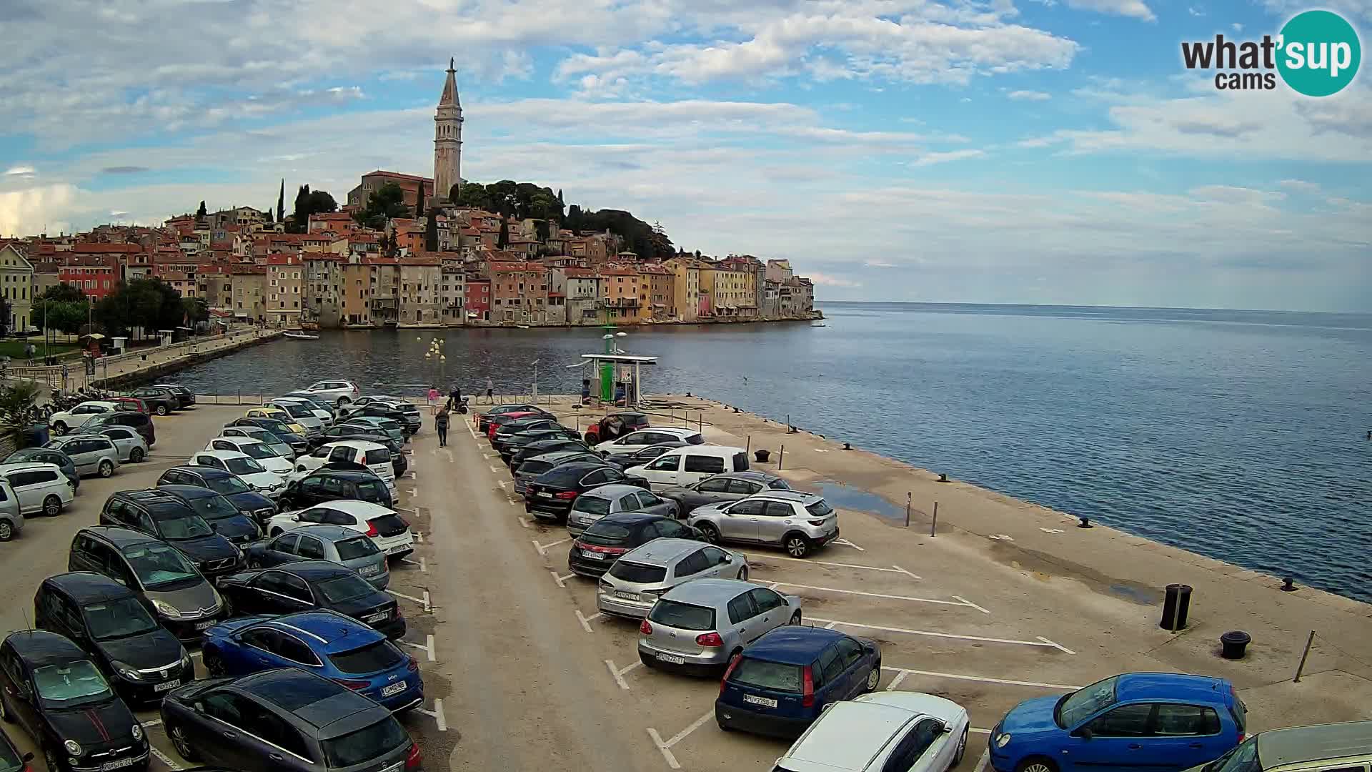 Web kamera Rovinj – panorama grada