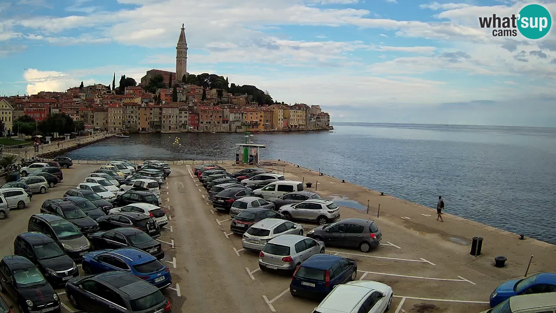 Web kamera Rovinj – panorama grada