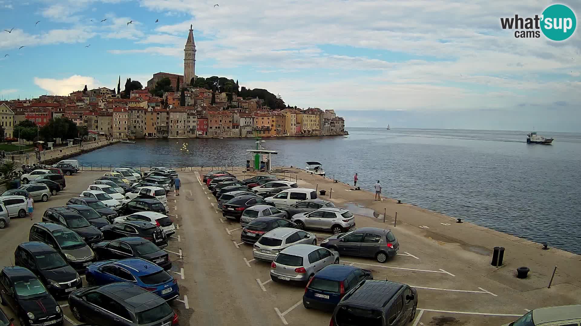 Webcam live Rovinj – panorama de la ville