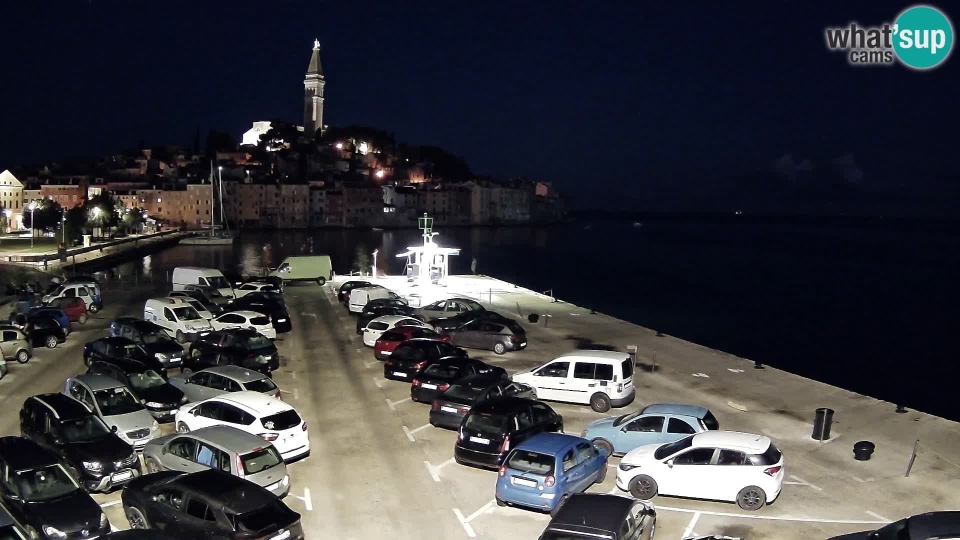 Webcam Rovigno / Rovinj – panorama della città