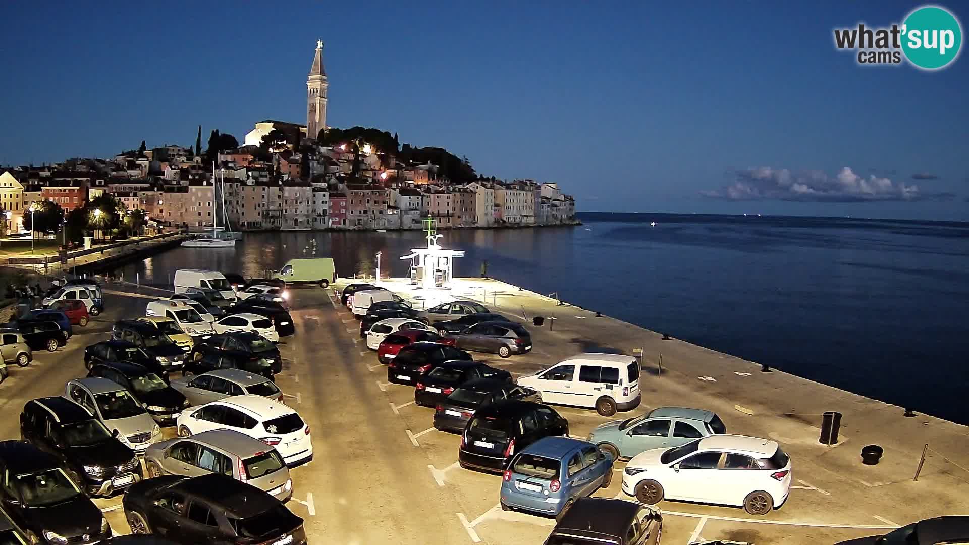 Webcam Rovinj – panorama of city – Istria – Croatia