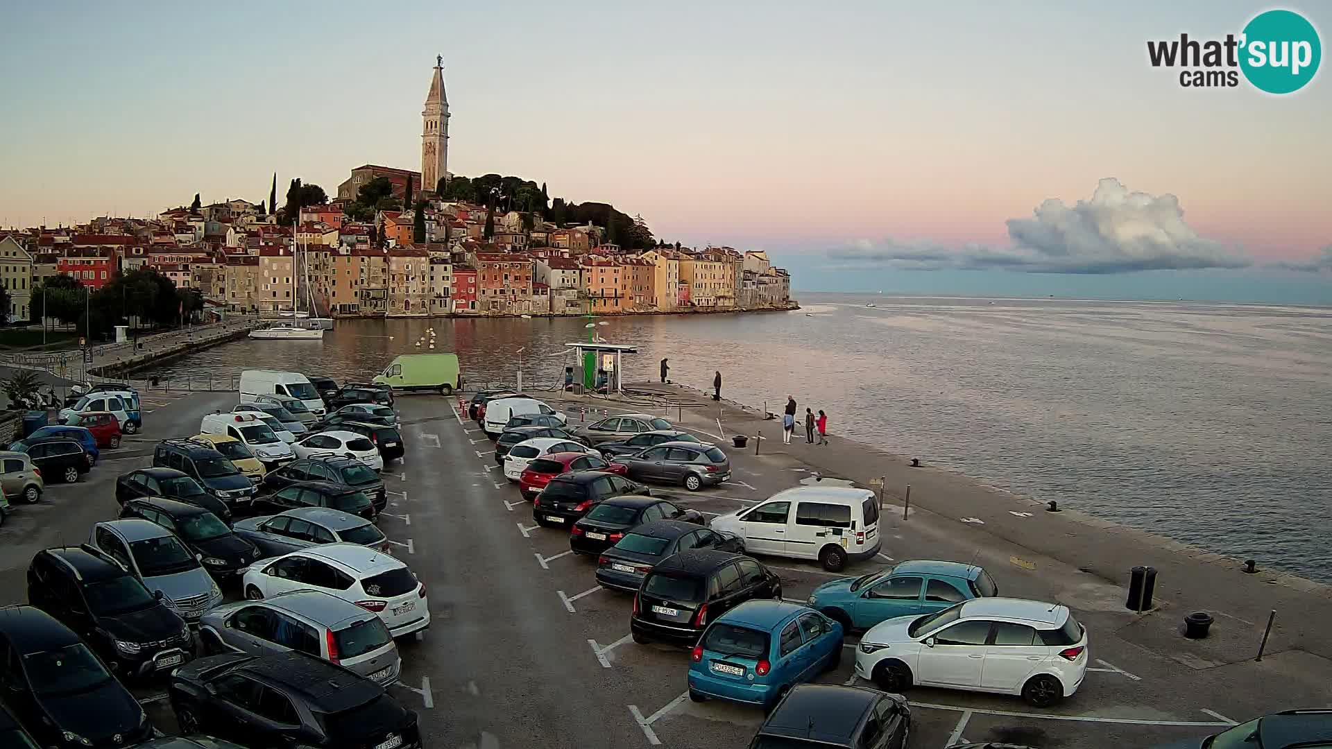 Web kamera Rovinj – panorama grada