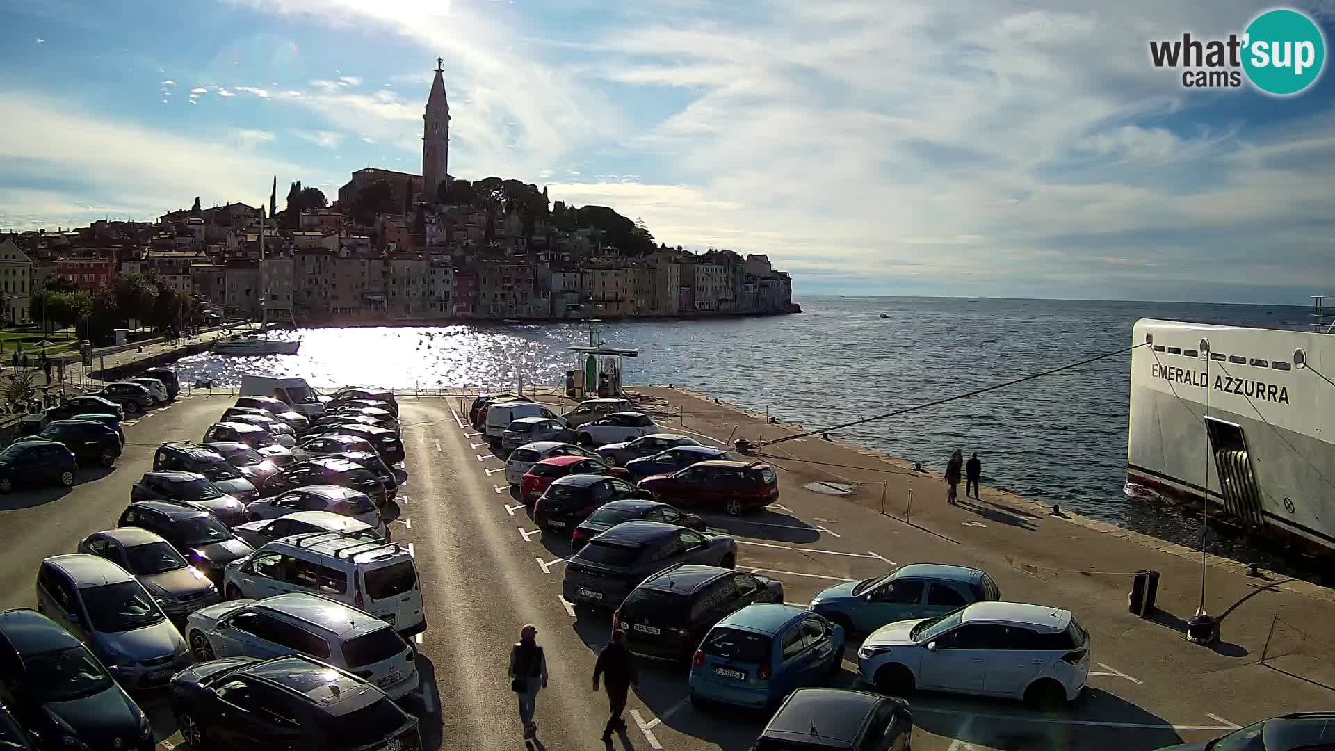 Spletna kamera Rovinj – panorama mesta