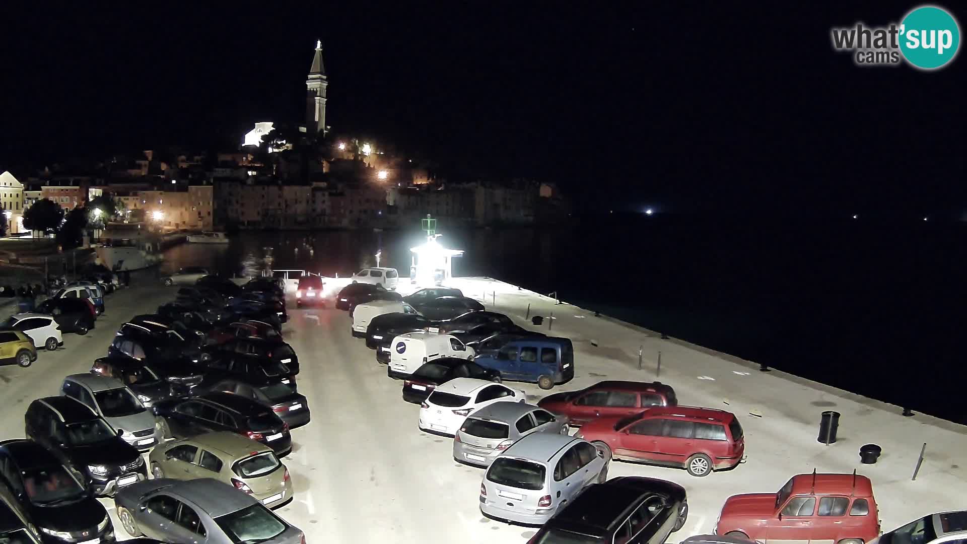 Webcam Rovinj panorama de la ciudad | Istria