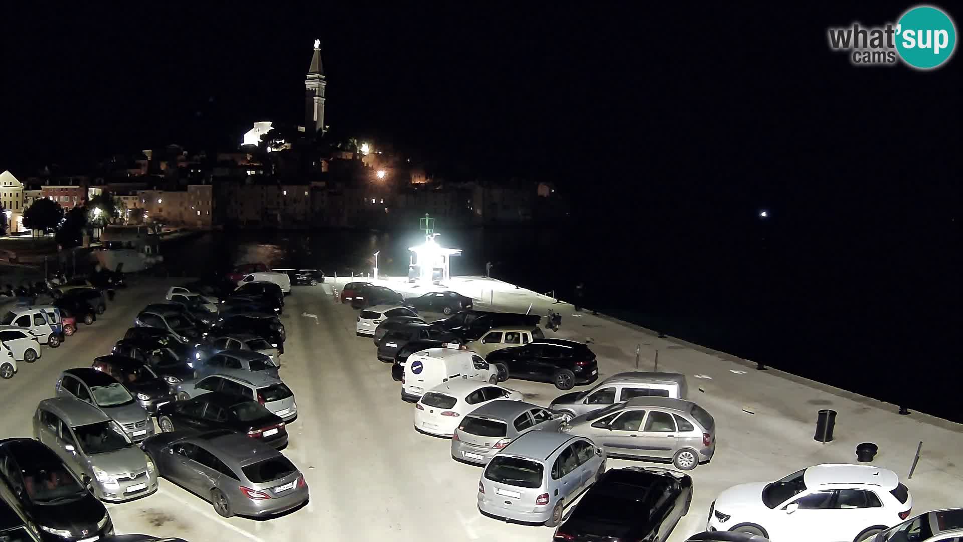 Webcam Rovinj panorama de la ciudad | Istria