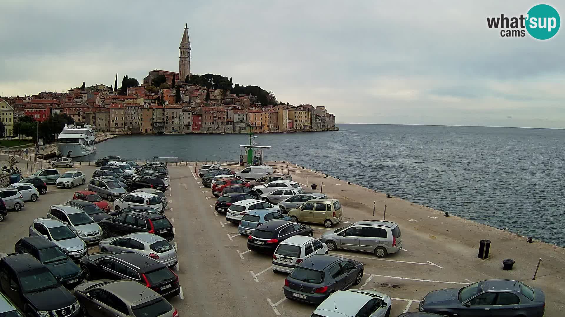 Webcam Rovinj panorama de la ciudad | Istria