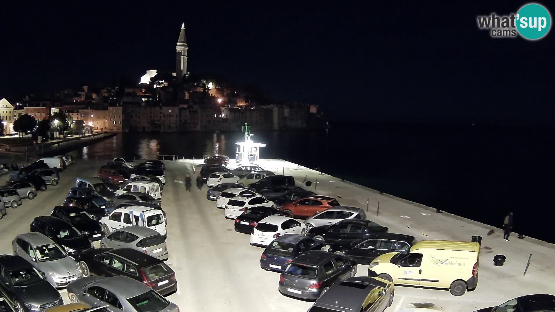 Webcam Rovinj panorama de la ciudad | Istria