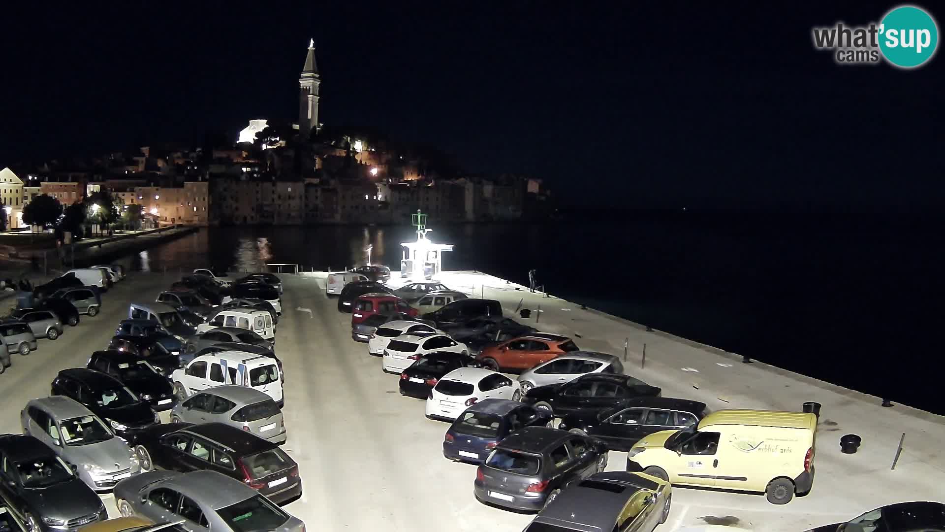 Webcam Rovinj panorama de la ciudad | Istria