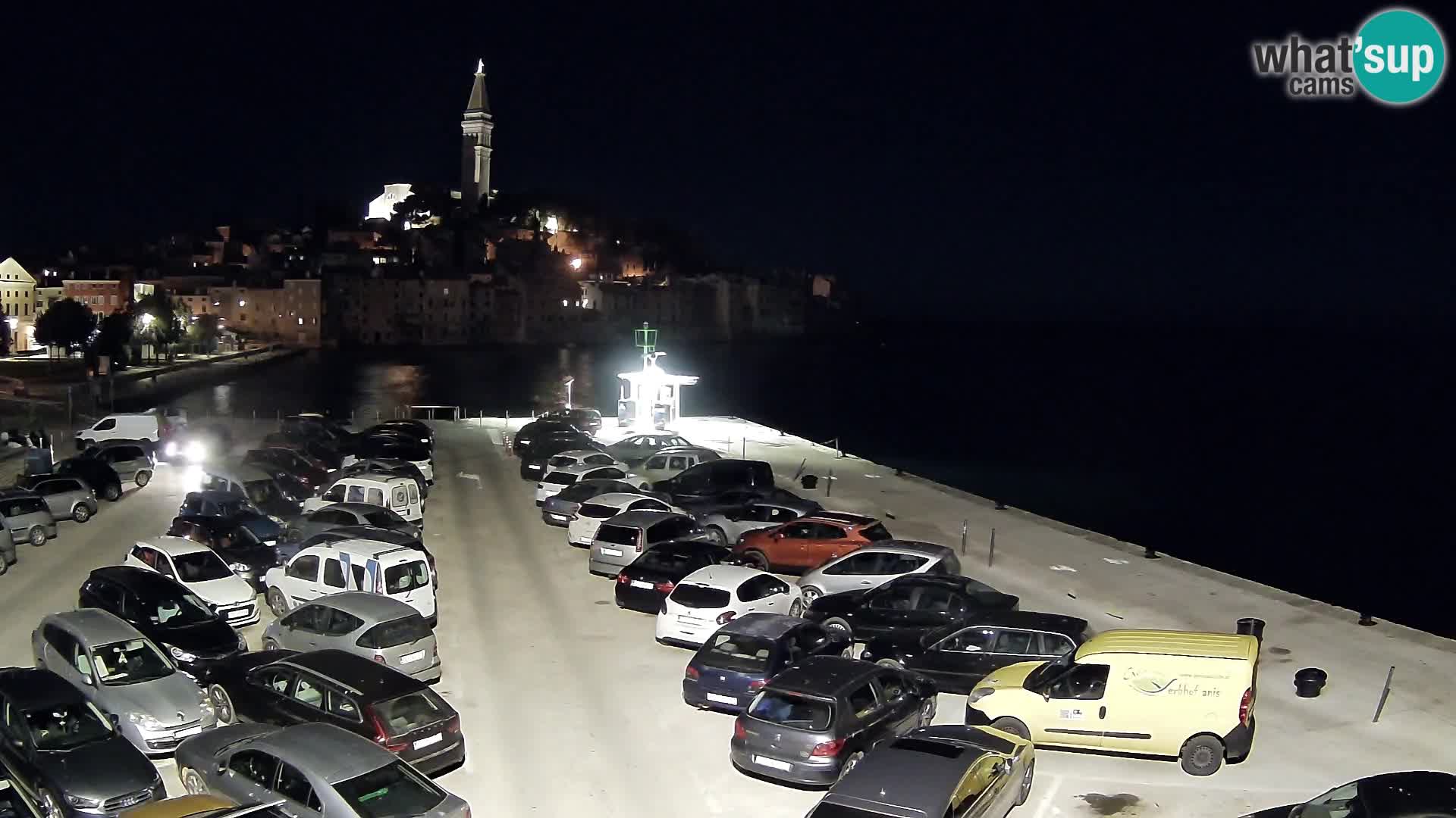 Webcam Rovinj panorama de la ciudad | Istria