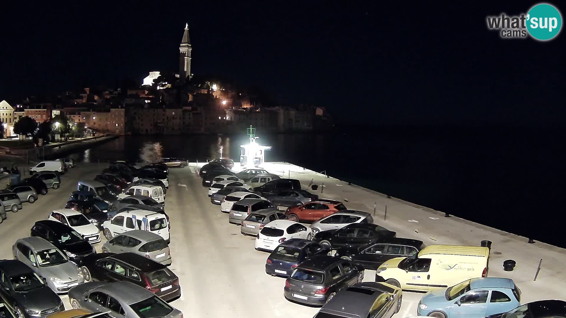 Webcam Rovinj panorama de la ciudad | Istria