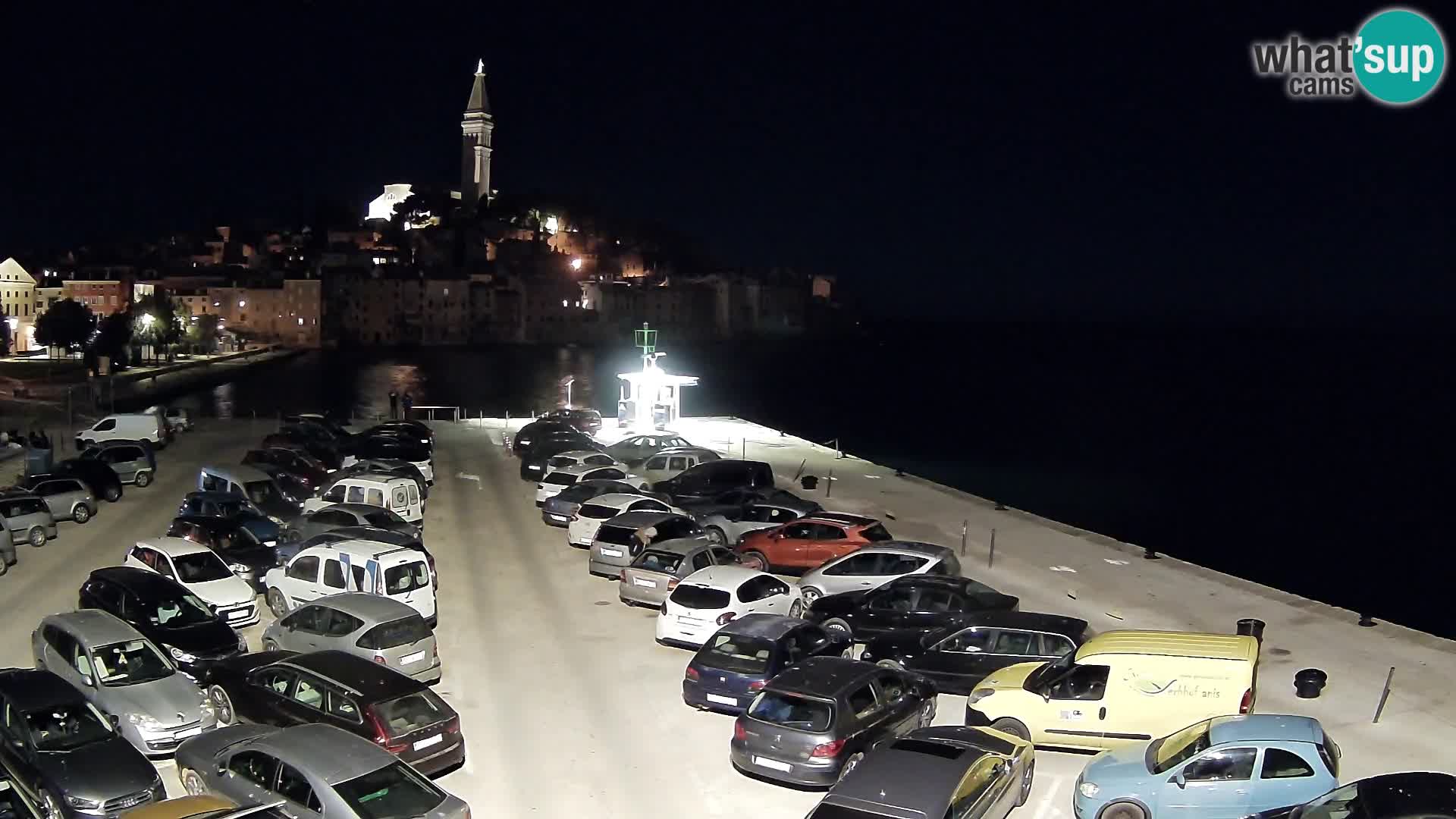 Webcam Rovinj panorama de la ciudad | Istria