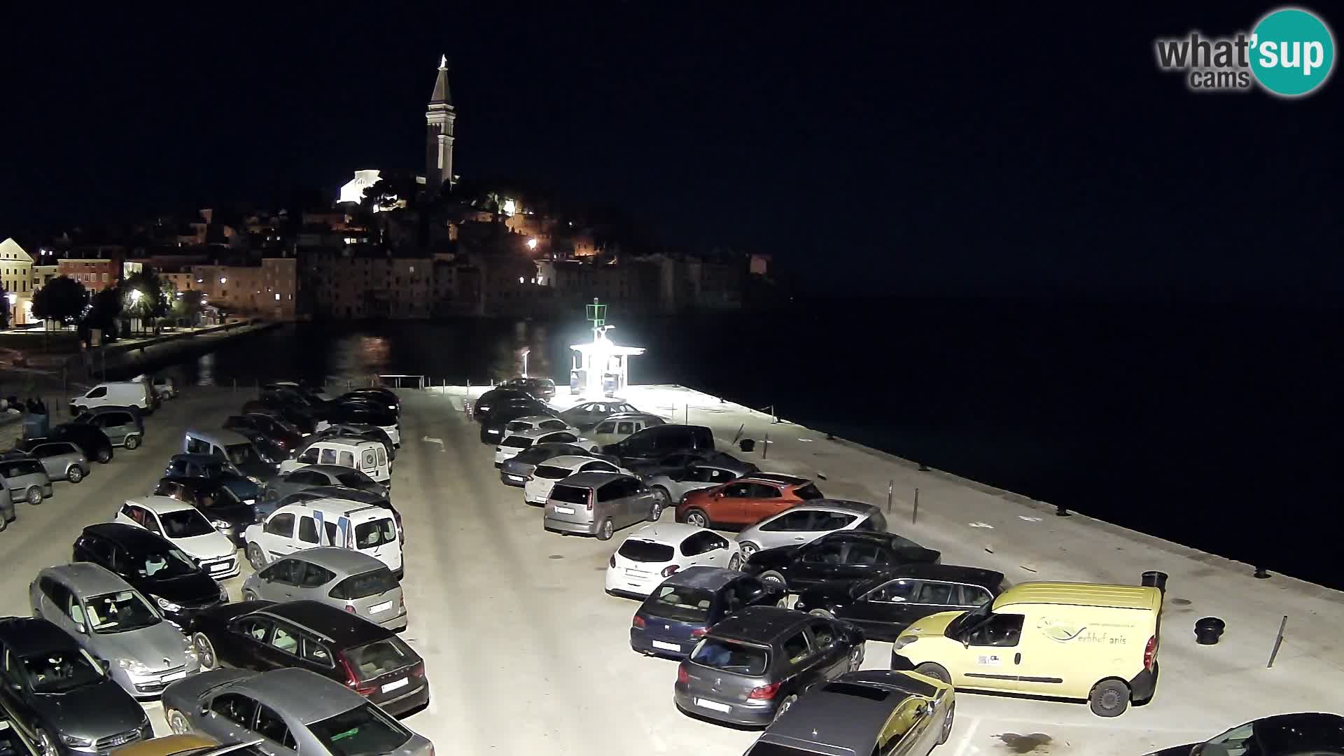 Webcam Rovinj panorama de la ciudad | Istria