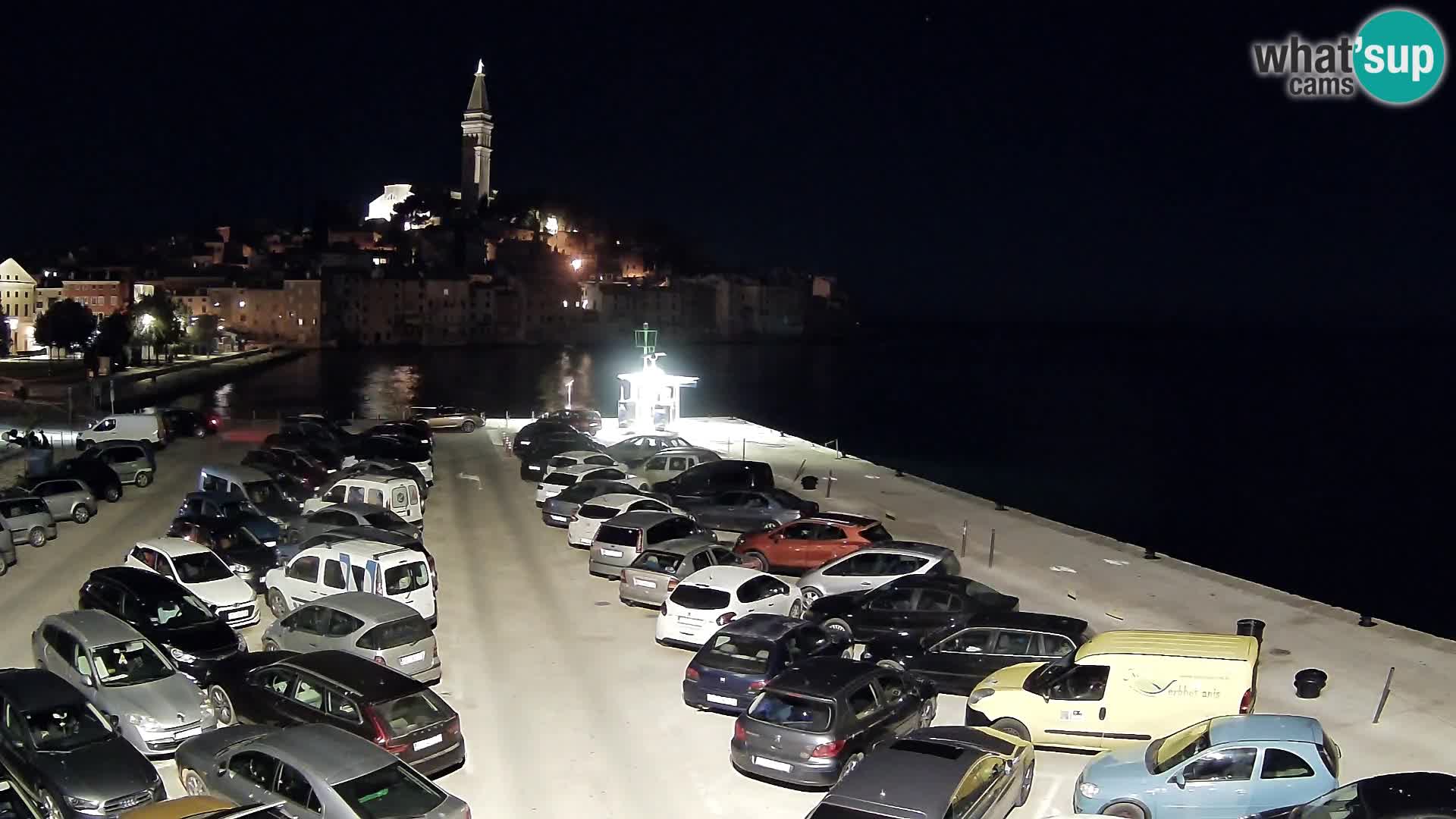 Webcam Rovinj – panorama de la ciudad