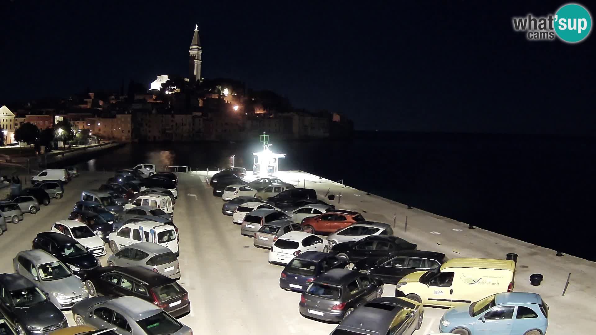 Webcam Rovinj panorama de la ciudad | Istria