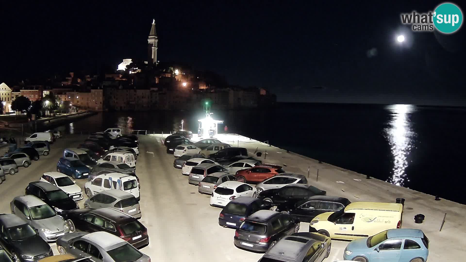 Webcam Rovinj panorama de la ciudad | Istria