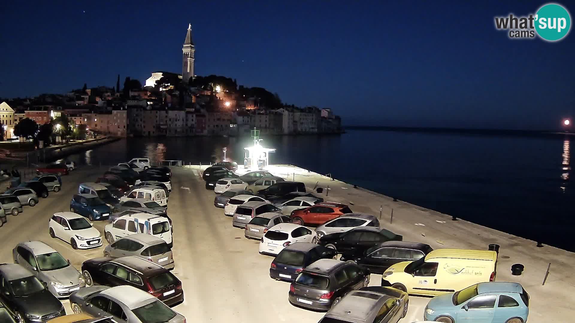 Webcam Rovinj – panorama de la ciudad