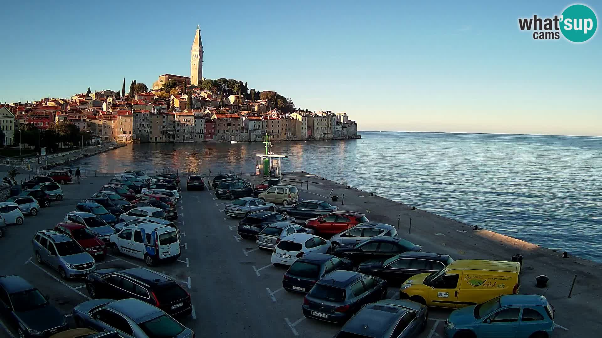 Webcam Rovinj – panorama de la ciudad