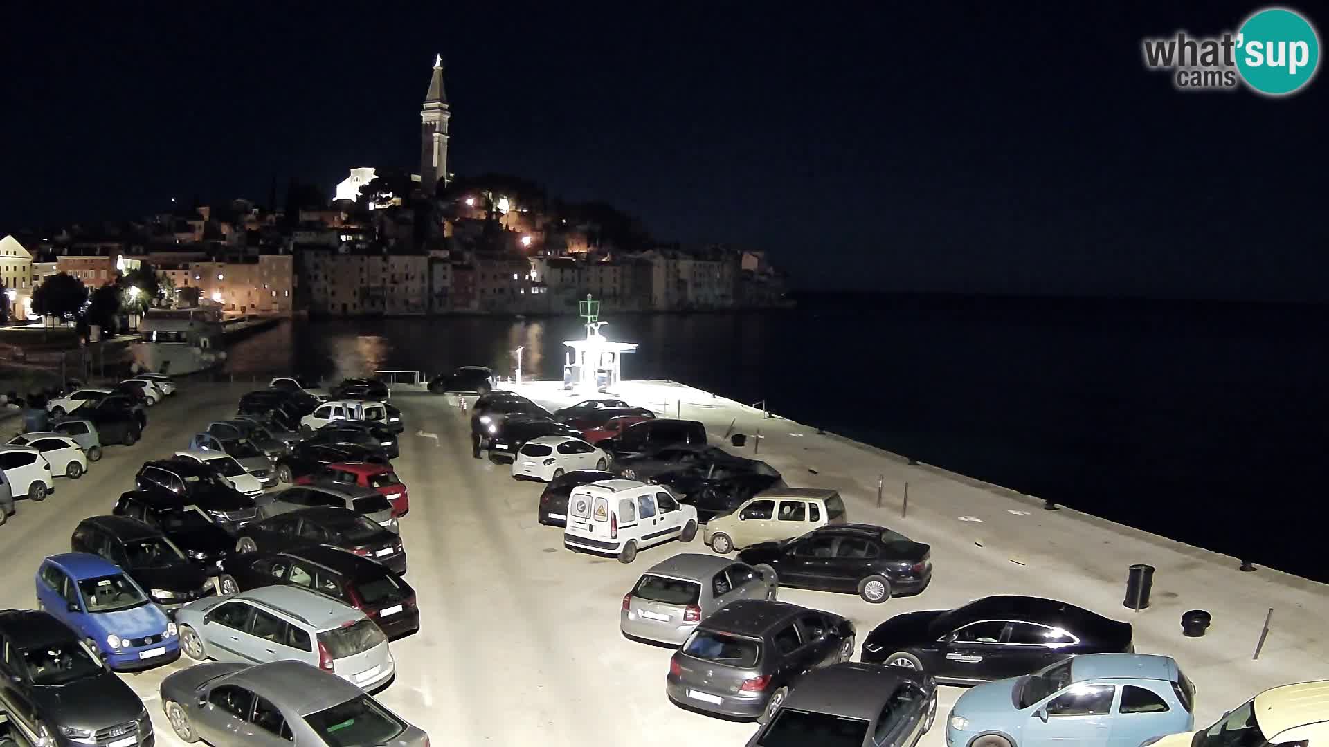 Webcam Rovinj panorama de la ciudad | Istria