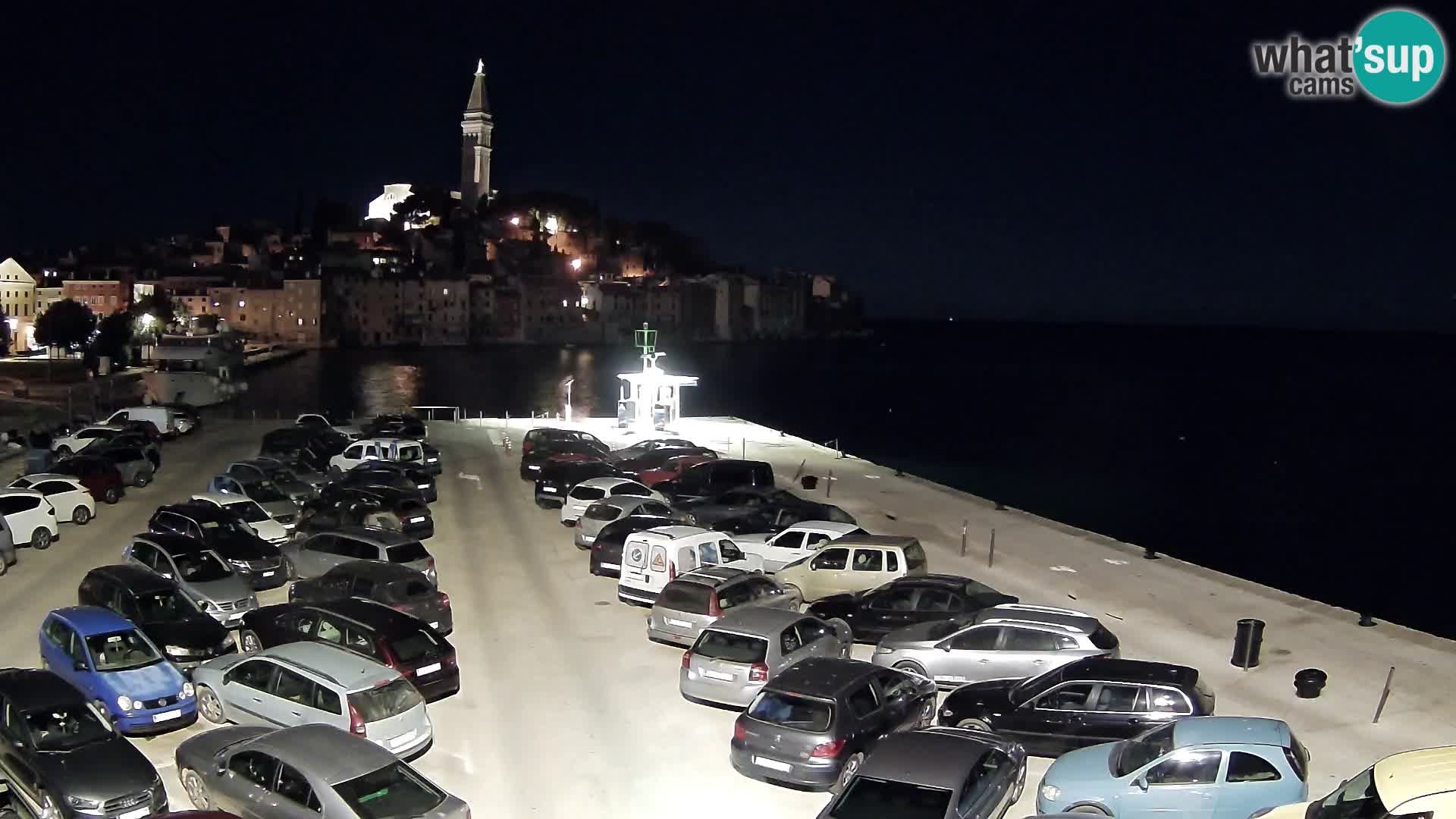 Webcam Rovinj panorama de la ciudad | Istria