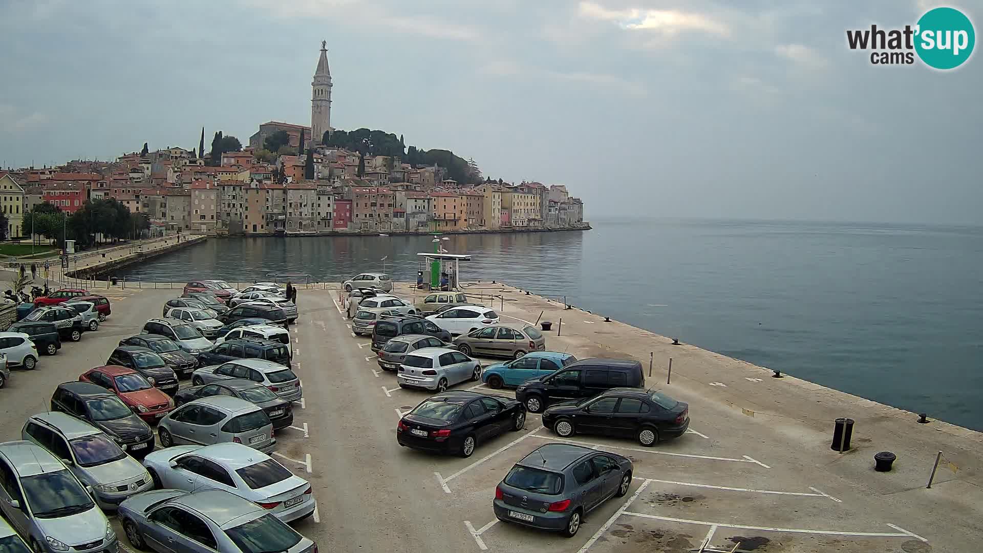 Web kamera Rovinj panorama grada