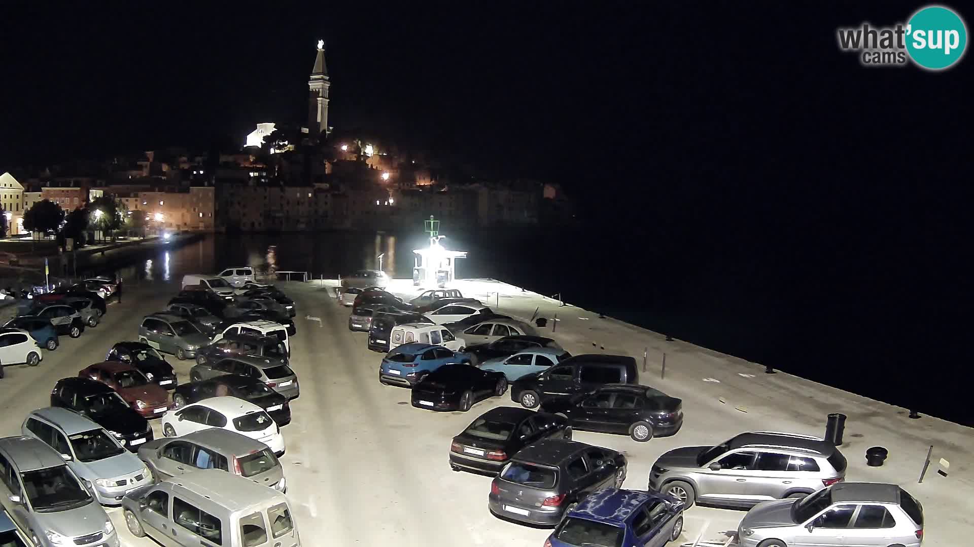 Webcam Rovinj panorama de la ciudad | Istria